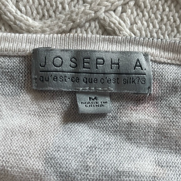 Sale! Joseph A. Long Sleeve Sweater with Oversized Sleeve Women’s Size M - Picture 11 of 15